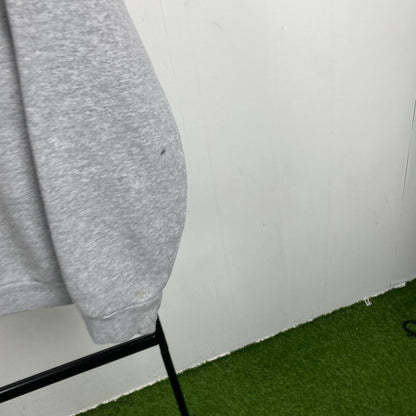 90s Nike Alabama Centre Swoosh Sweatshirt Grey XS