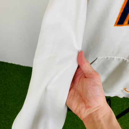 90s Nike Hoodie White XL