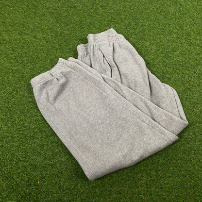 00s Nike Cotton Joggers Grey XS