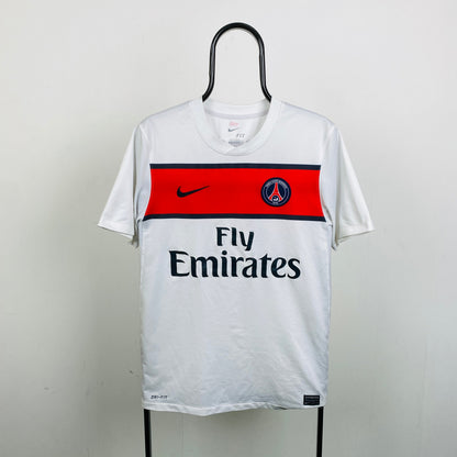 00s Nike PSG Pastore Football Shirt T-Shirt White Small