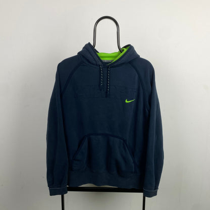 00s Nike Hoodie Blue Medium