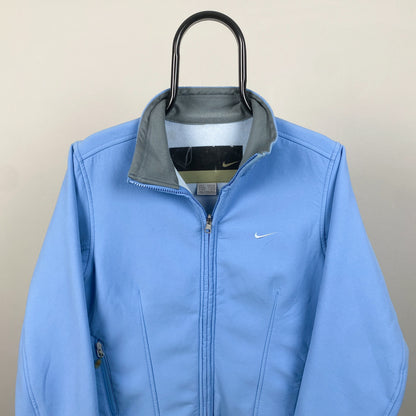 00s Nike Soft Shell Jacket Blue Medium
