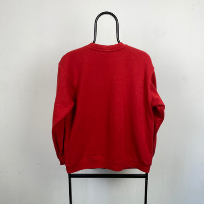 90s Nike Sweatshirt Red Small