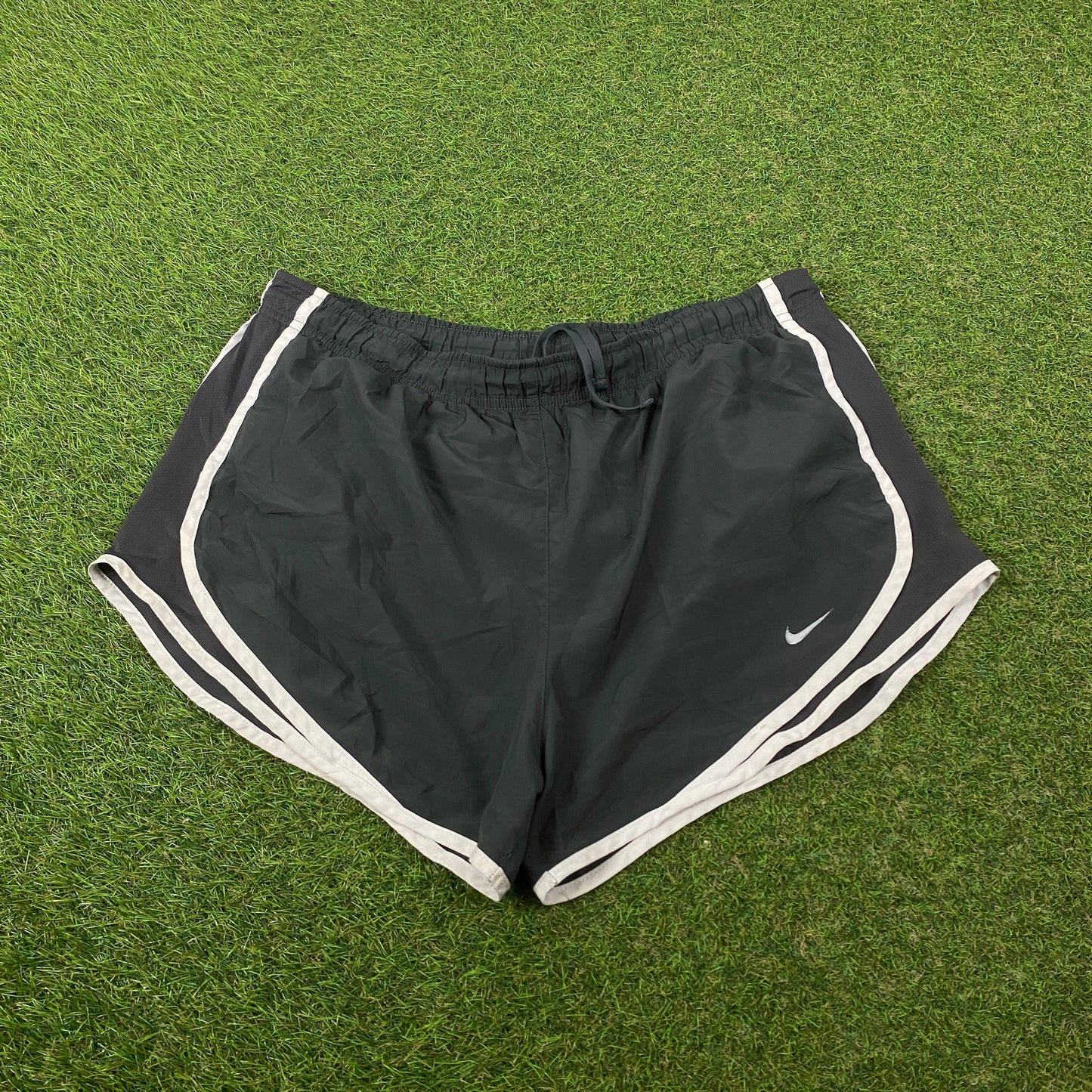 00s Nike Running Shorts Grey Large