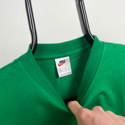 90s Nike T-Shirt Green Small