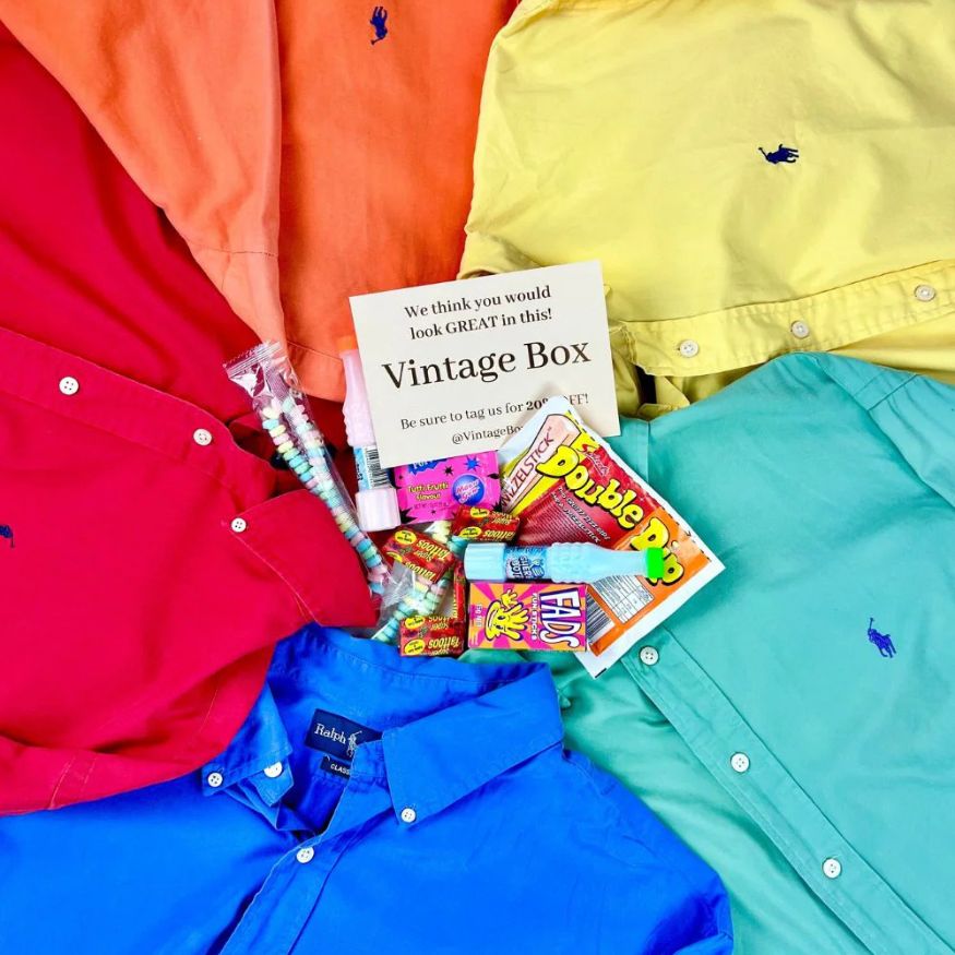 Premium Ralph Lauren Shirt Mystery Box - Vintage Box