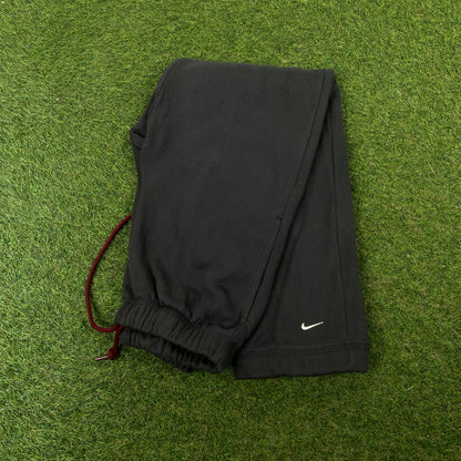 00s Nike Cotton Joggers Grey XS