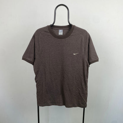 00s Nike T-Shirt Brown Small