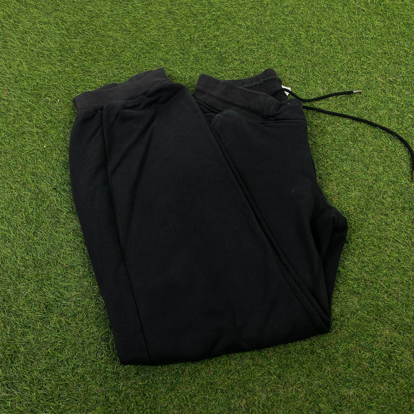 00s Nike Cotton Joggers Black Small