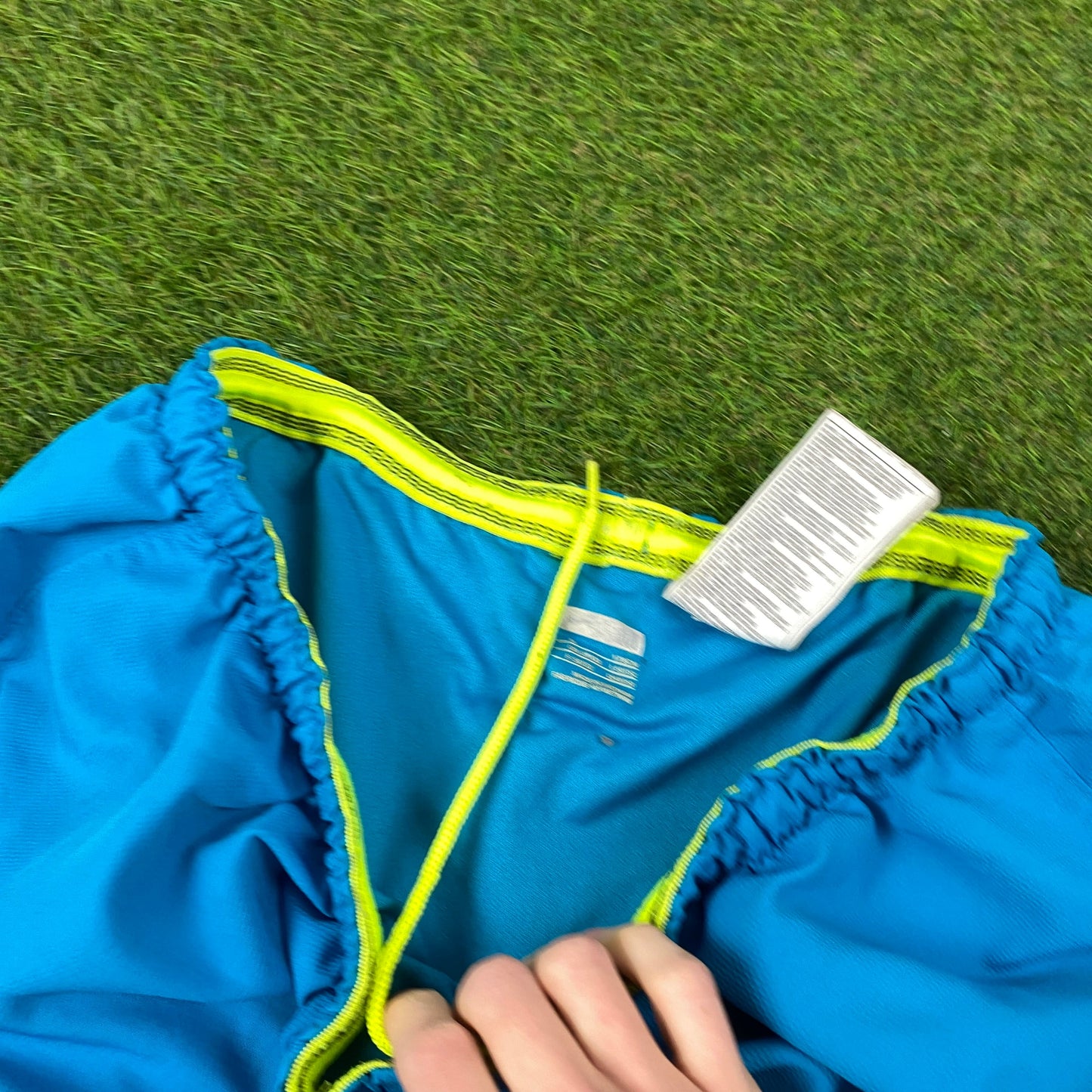 00s Nike Barcelona Football Shorts Blue Medium