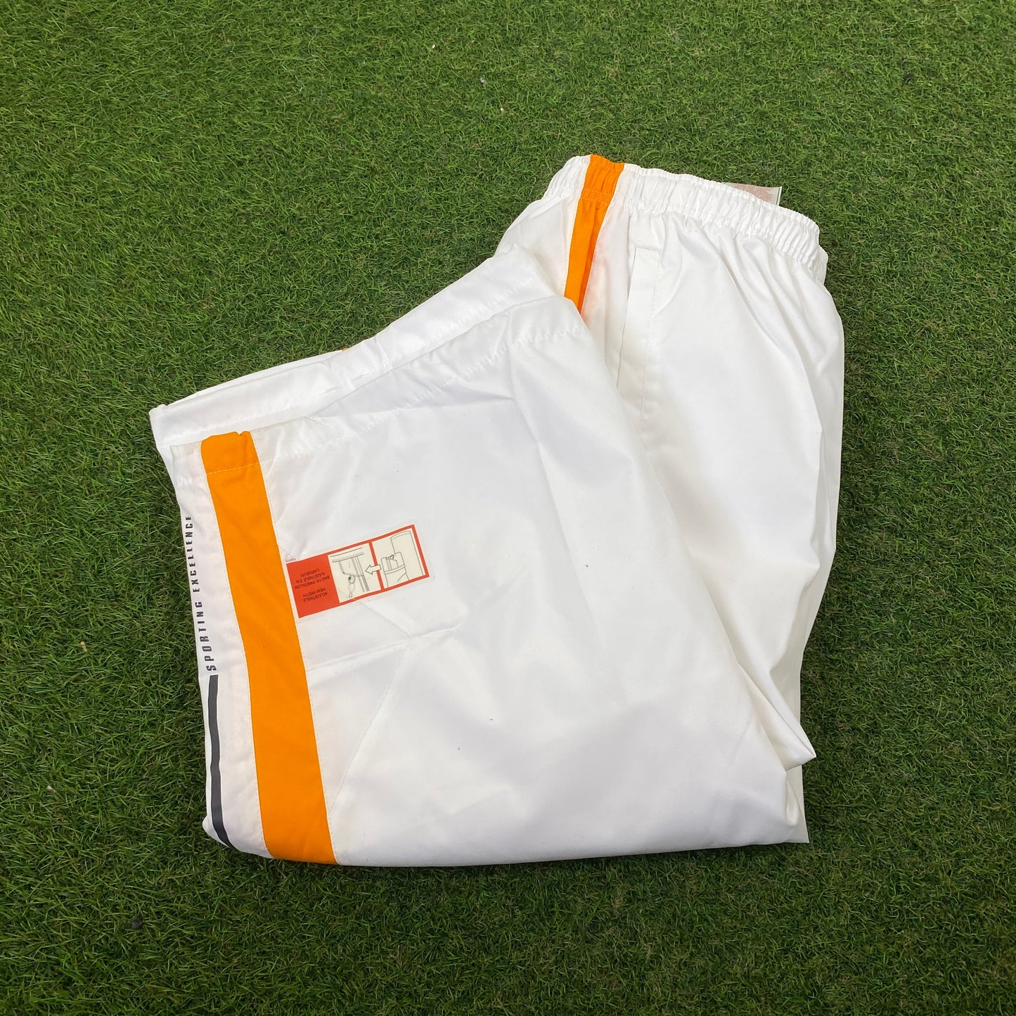 00s Nike Wide Leg Shorts White Small