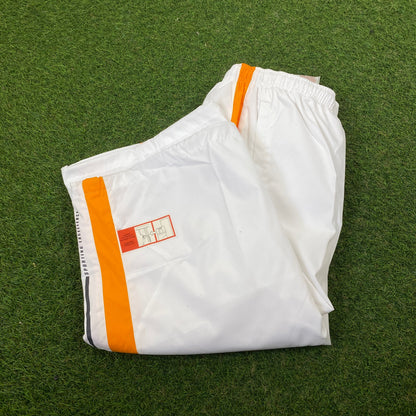 00s Nike Wide Leg Shorts White Small