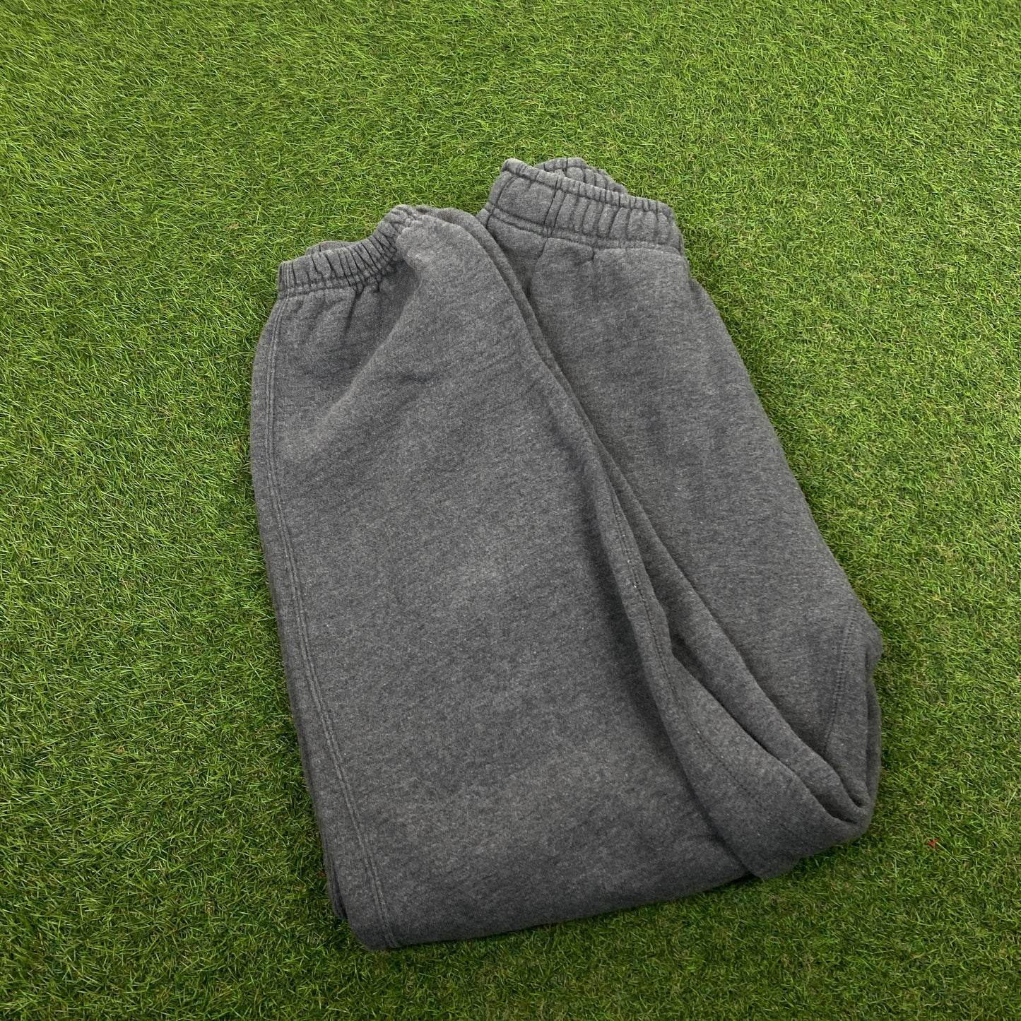00s Nike NRG Zip Pocket Cotton Joggers Grey XS