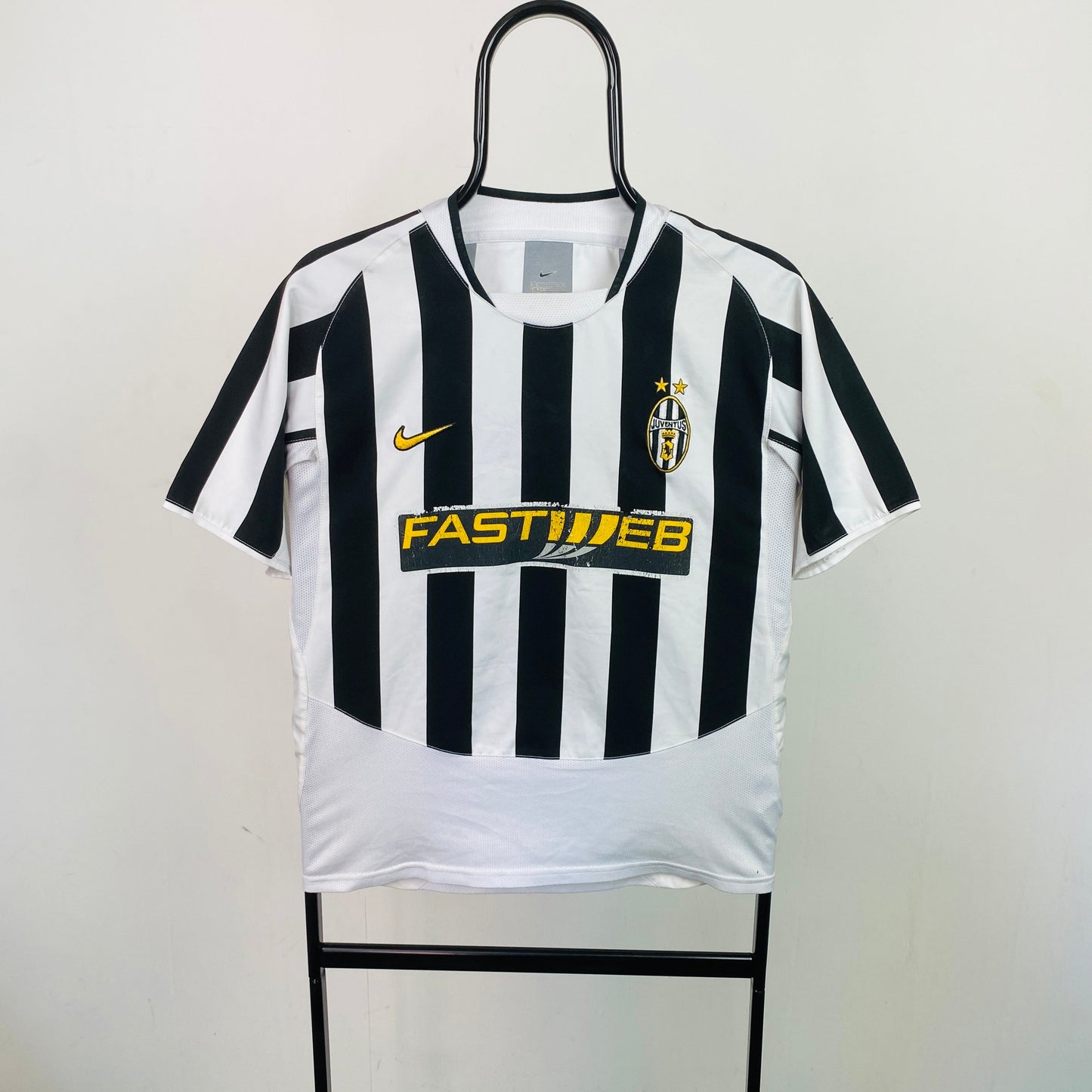 00s Nike Juventus Football Shirt T-Shirt Black XS