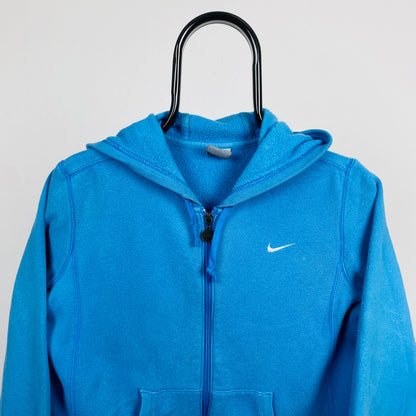 00s Nike Zip Hoodie Blue Women’s Medium