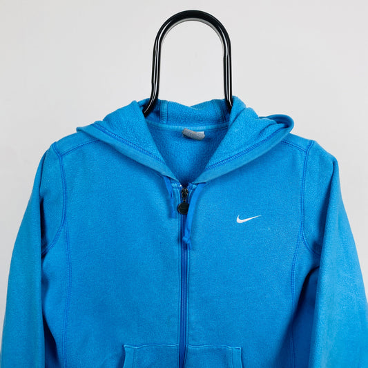 00s Nike Zip Hoodie Blue Women’s Medium