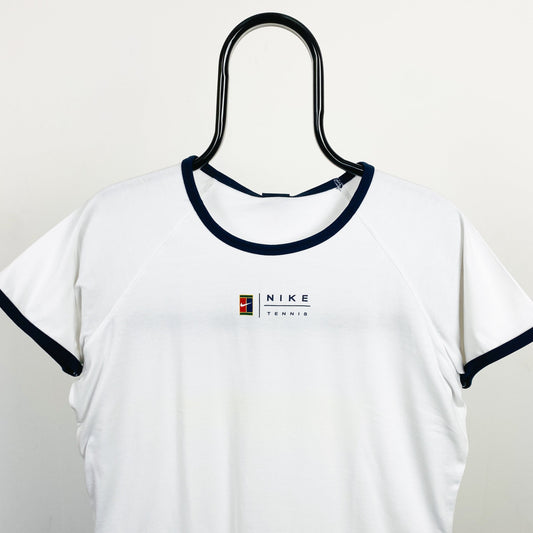 90s Nike Challenge Court T-Shirt White Womens Large