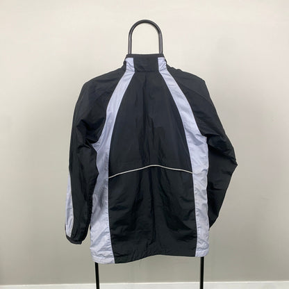 00s Nike Windbreaker Jacket Black Small
