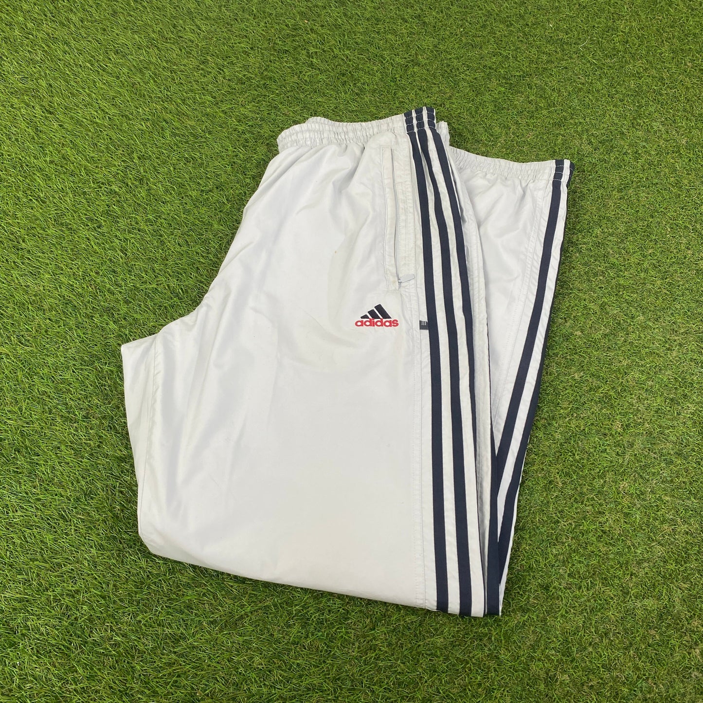 00s Adidas Joggers Grey Medium