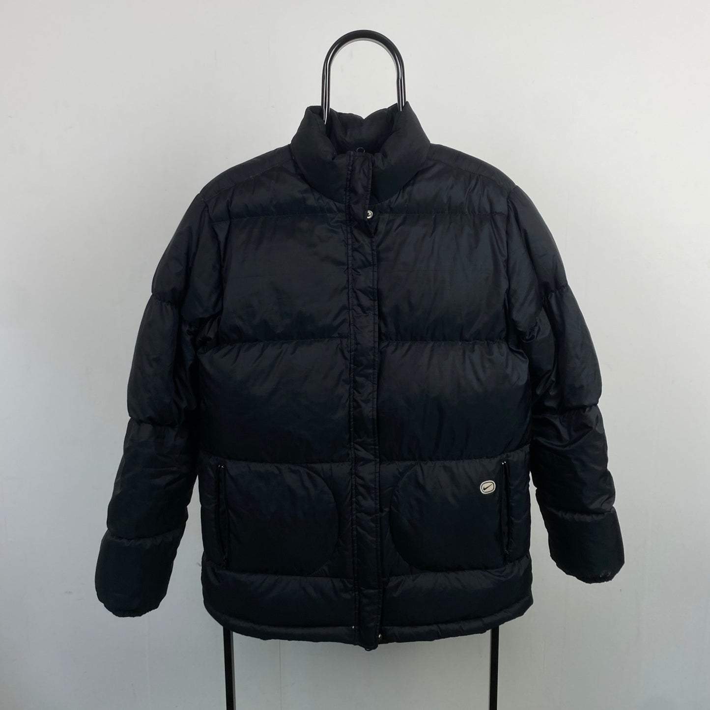 00s Nike Puffer Jacket Black Medium