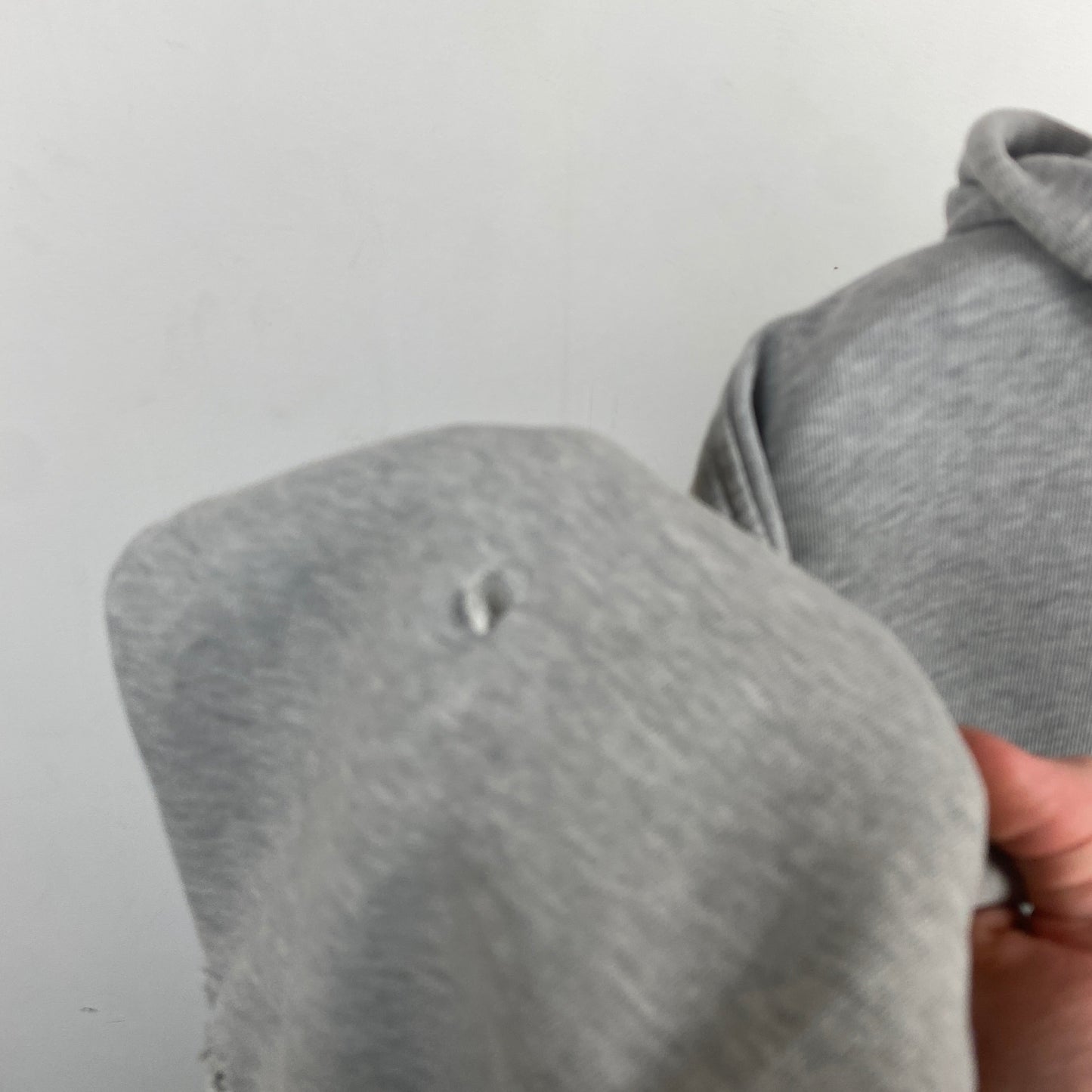 00s Nike Zip Heavyweight Hoodie Grey XL