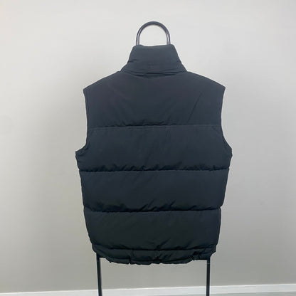 00s Nike Puffer Gilet Jacket Black Small
