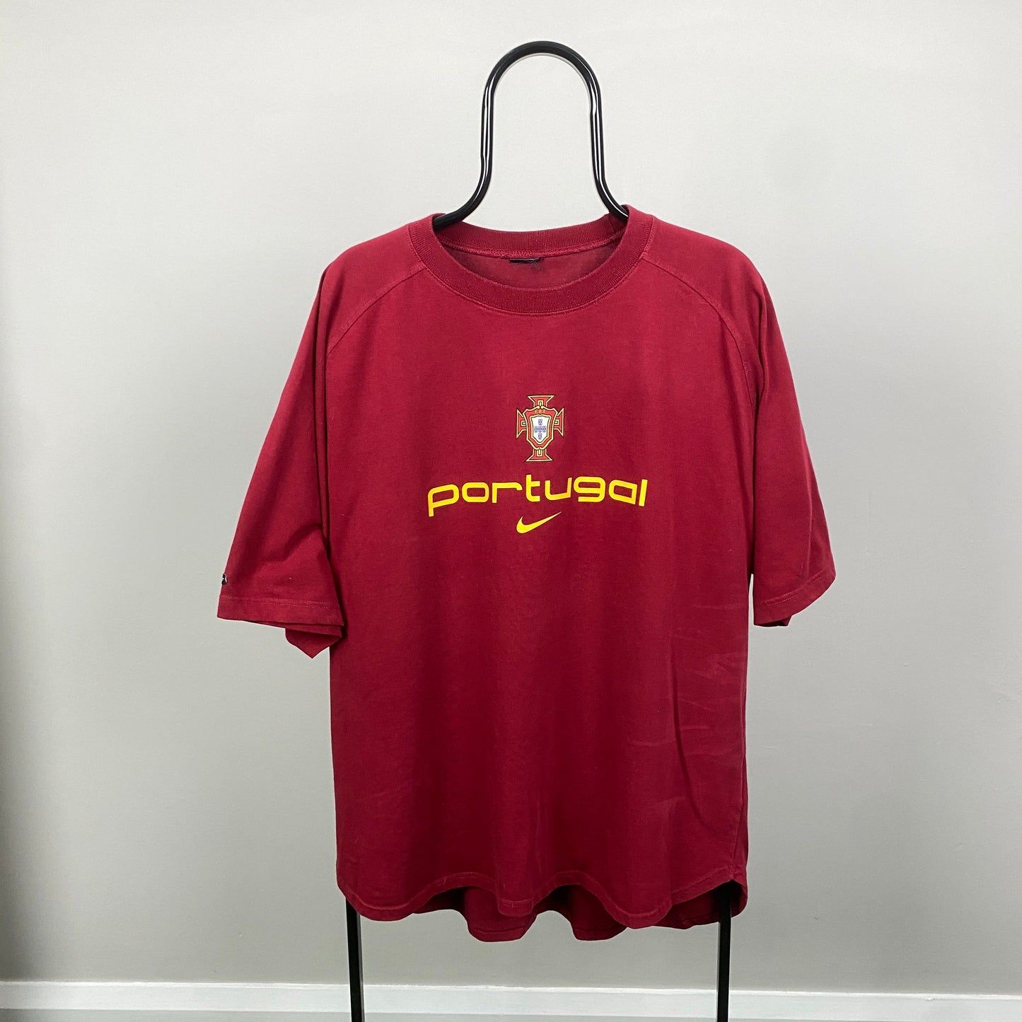 90s Nike Portugal T-Shirt Red XL