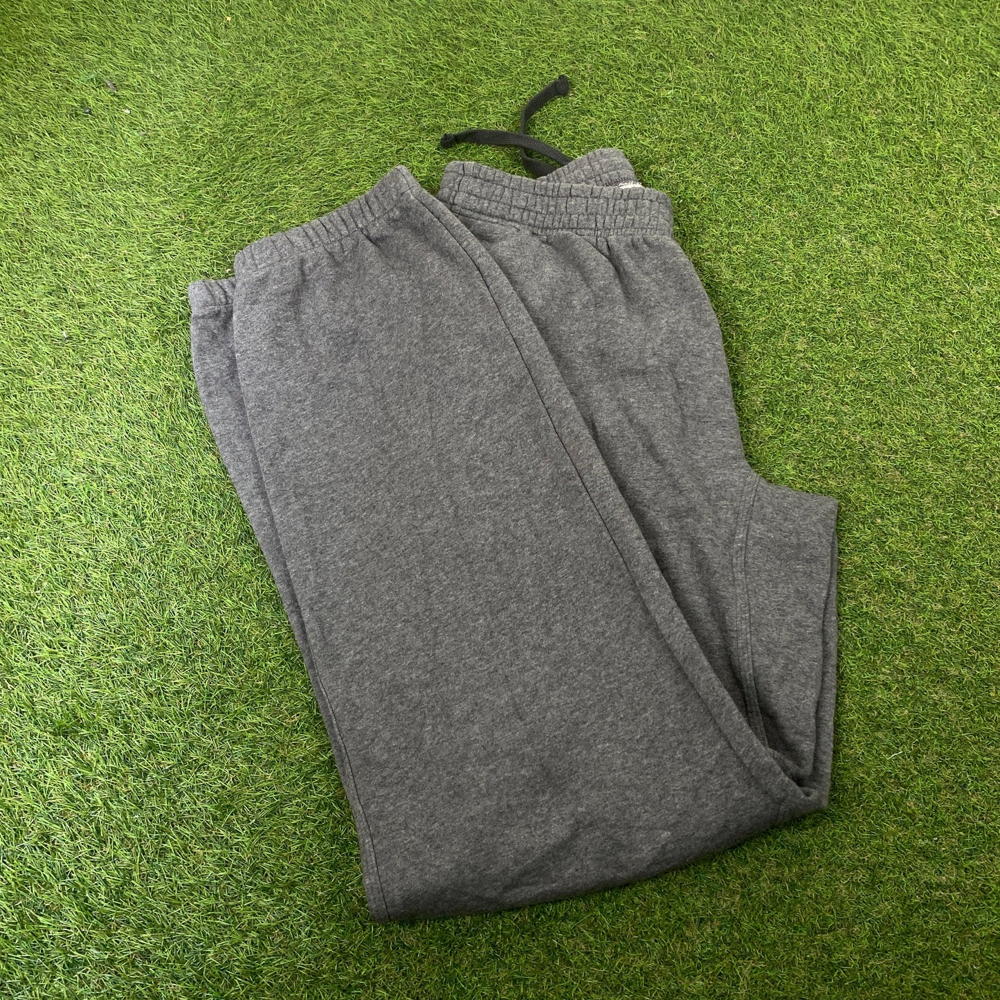 00s Nike Cotton Joggers Grey Medium