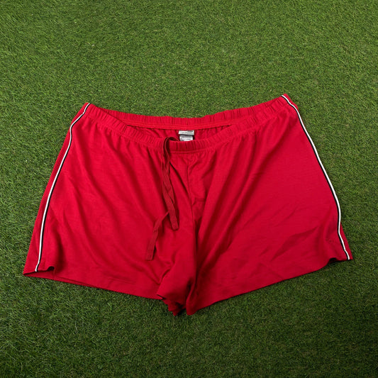 Retro Champion Sprinter Shorts Red XL