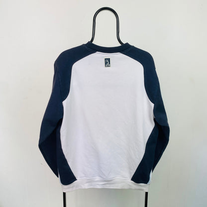 Retro Lotto Tennis Sweatshirt White Large