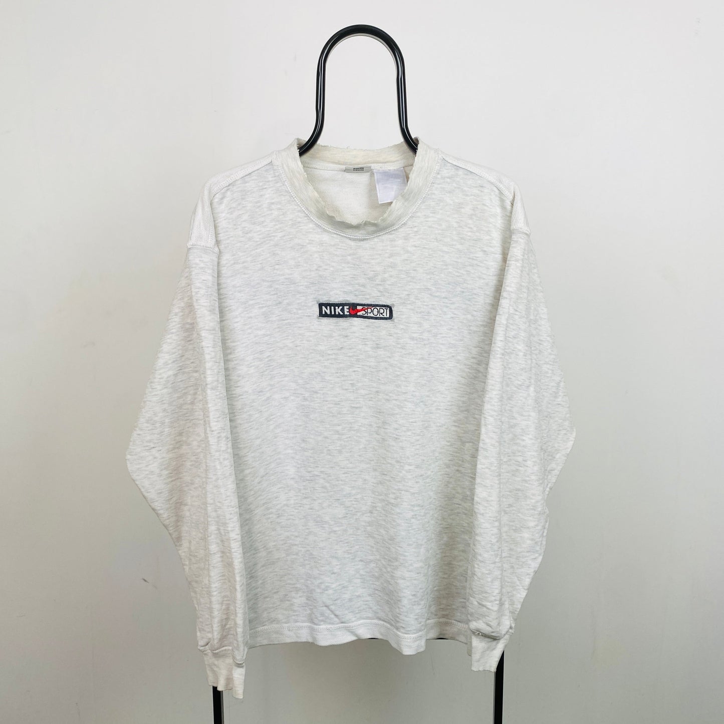 90s Nike Sweatshirt Grey Large