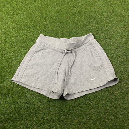 00s Nike Cotton Sprinter Shorts Grey Small