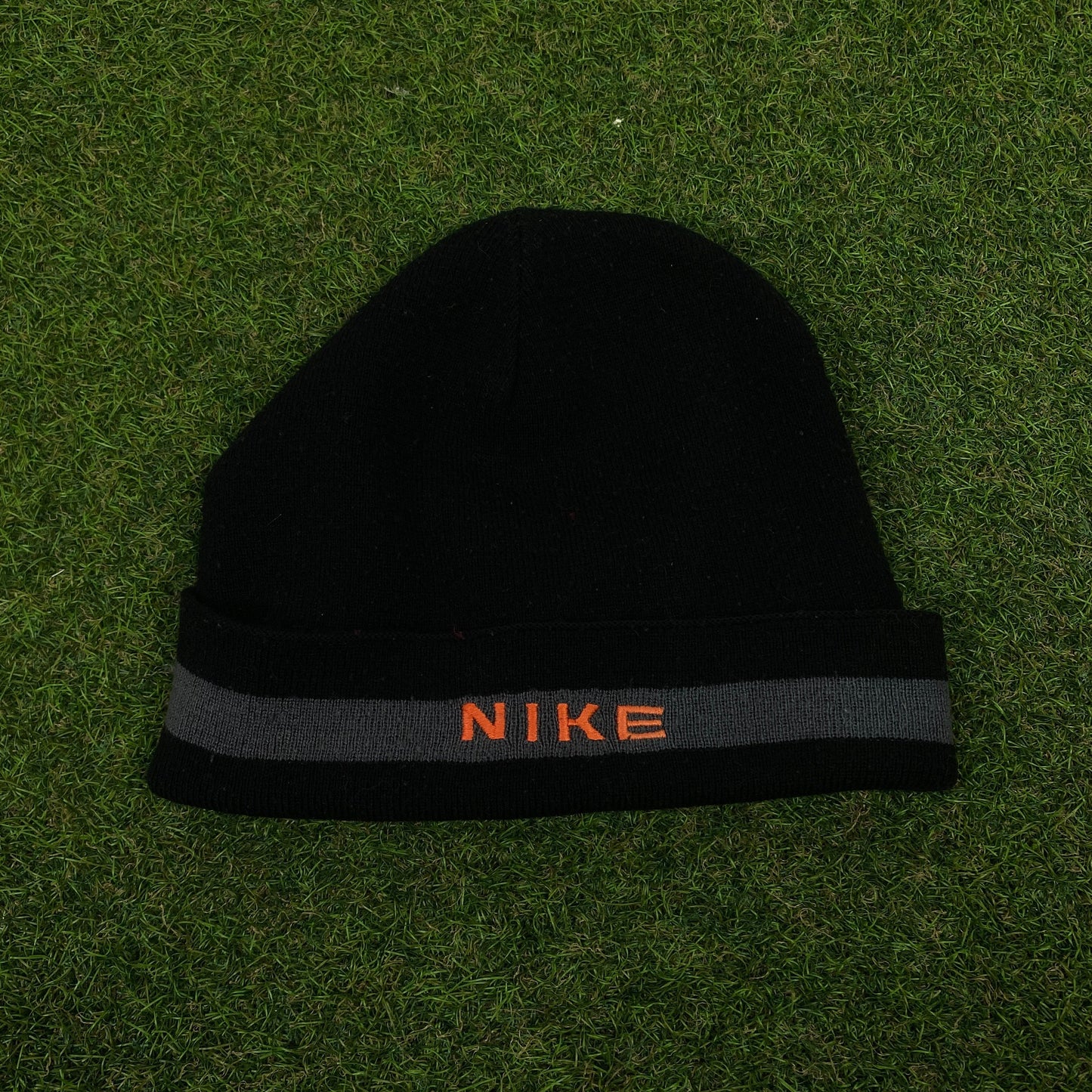 00s Nike Reversible Beanie Hat Black