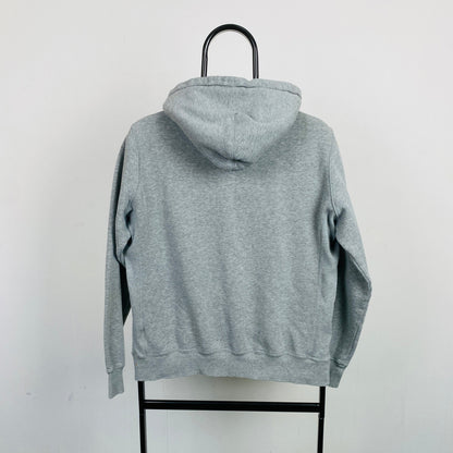 00s Nike Heavyweight Hoodie Grey XS