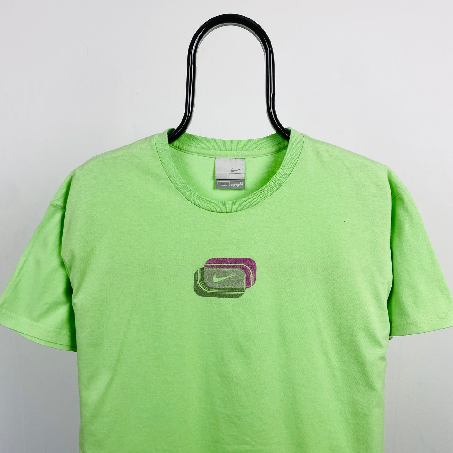 00s Nike T-Shirt Green Womens Large