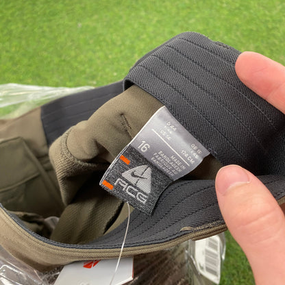 00s Nike ACG Cargo Trousers Joggers Brown XL