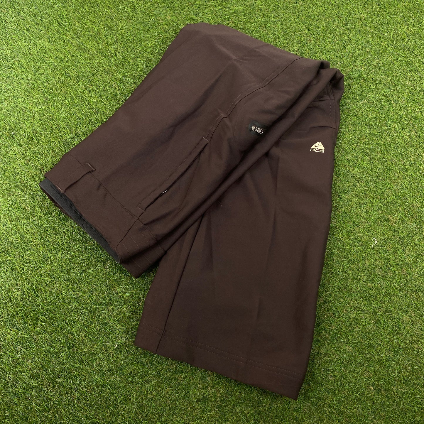 00s Nike ACG Cargo Trousers Joggers Brown Large