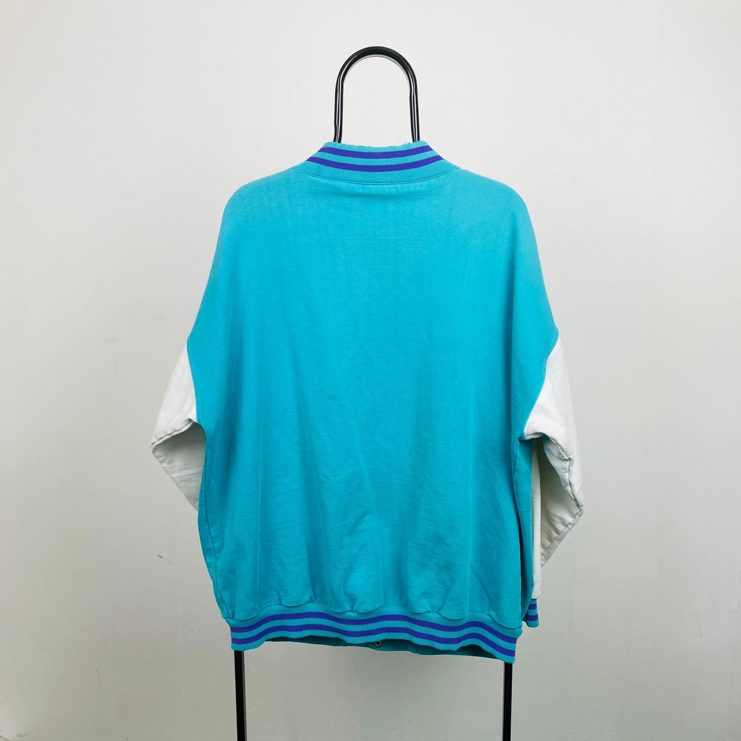 90s Nike Varsity Jacket Blue XL