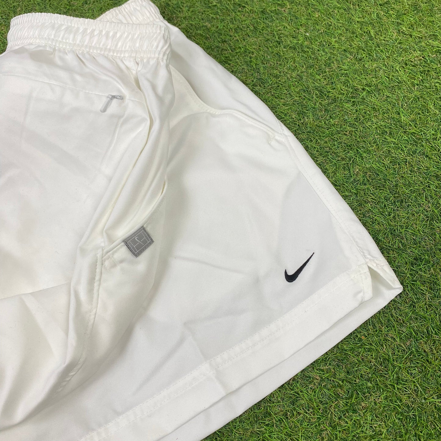 00s Nike Tennis Shorts White Large