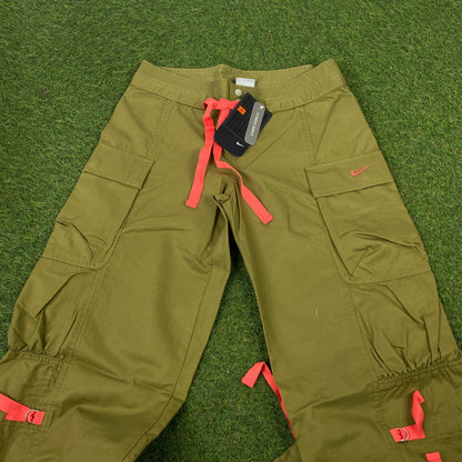 00s Nike Parachute Cargo Joggers Green Small