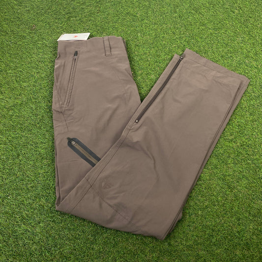 00s Nike ACG Cargo Trousers Joggers Brown Small