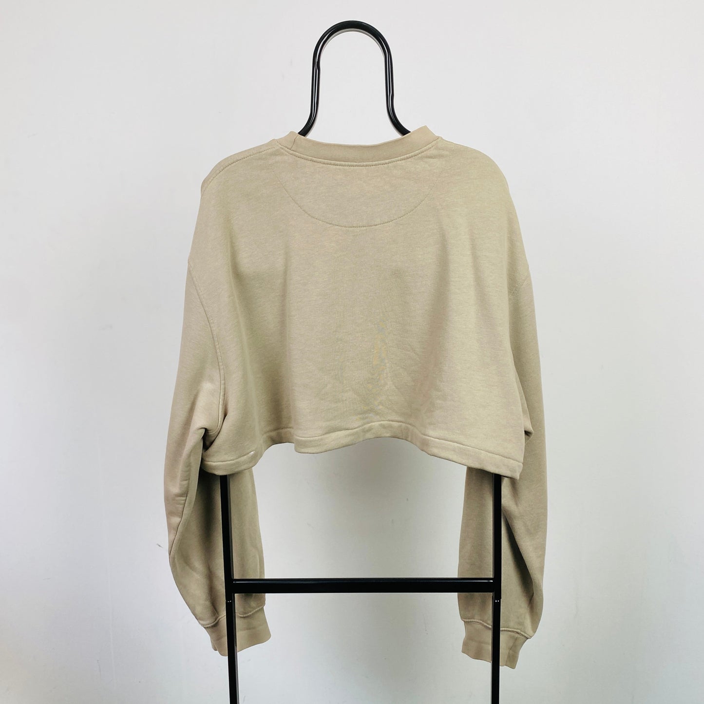 00s Nike Cropped Sweatshirt Brown XXL