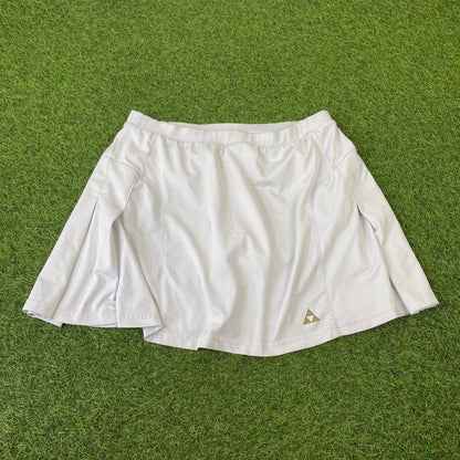 Retro Gym Skirt Skort Grey Large 14/16