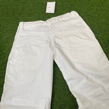 00s Nike Parachute Joggers White XS