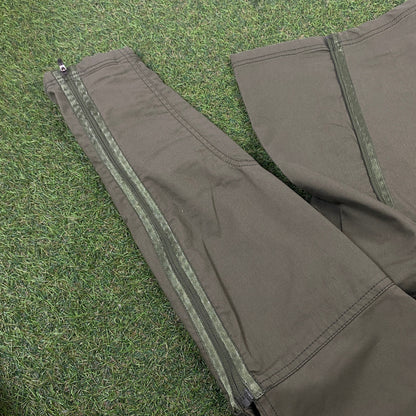 00s Nike Parachute Joggers Green XS