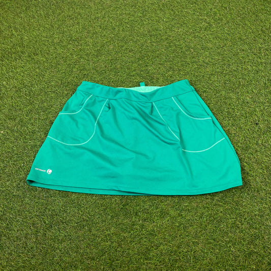 Artengo Tennis Skirt Skort Green XS/S UK6