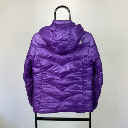 90s The North Face Puffer Jacket Purple XS