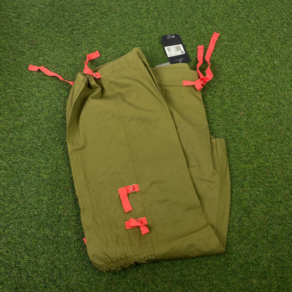 00s Nike Parachute Cargo Joggers Green XS
