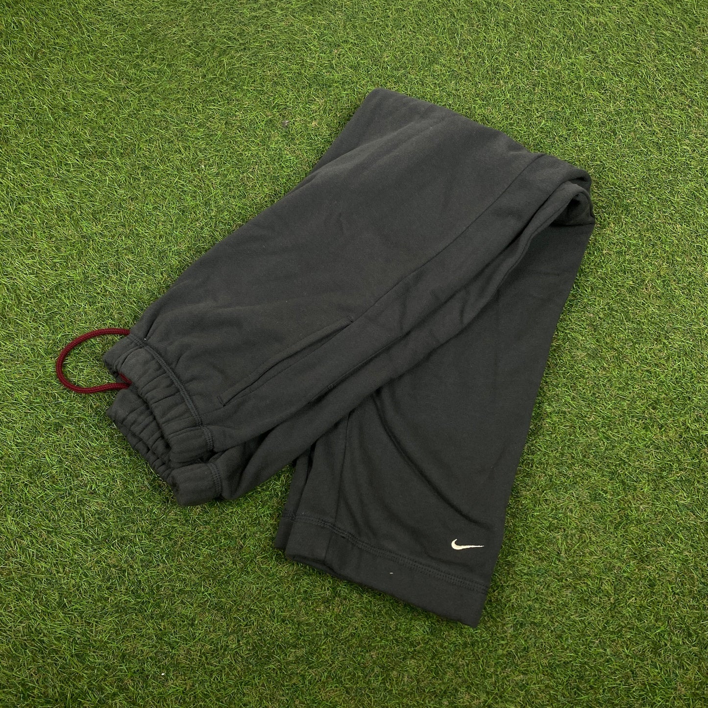 00s Nike Cotton Joggers Grey XS