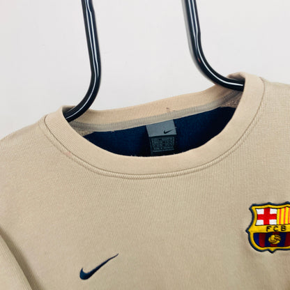 00s Nike Barcelona Sweatshirt Brown Large